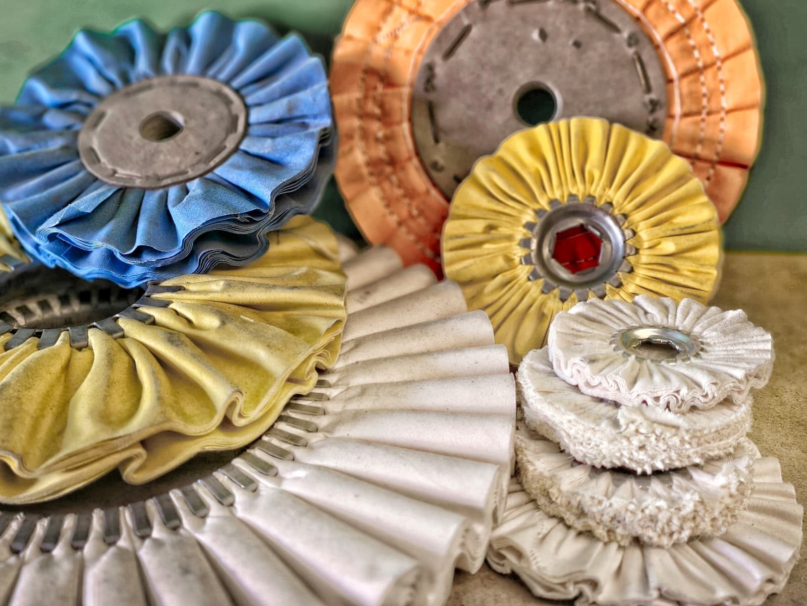 Dischi ondulati plissettati ventilati